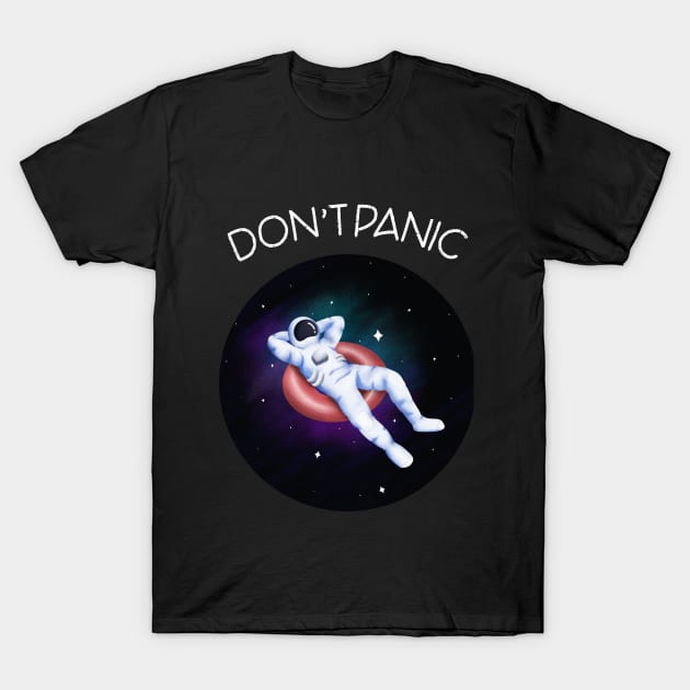 Don't panic T-Shirt by StarWheel